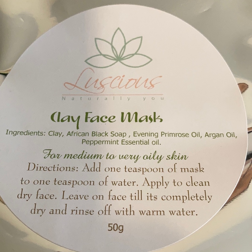 Clay Face Mask.